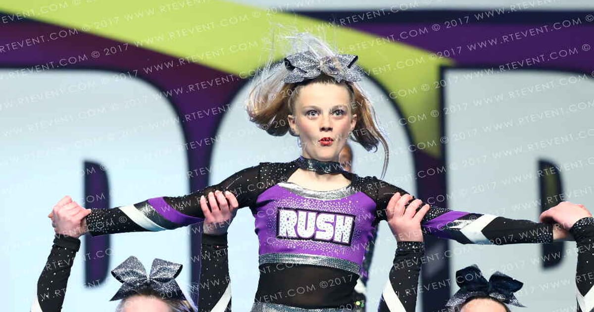 Rush Allstars Cat5 · CHEERSPORT NATIONALS HALL B2