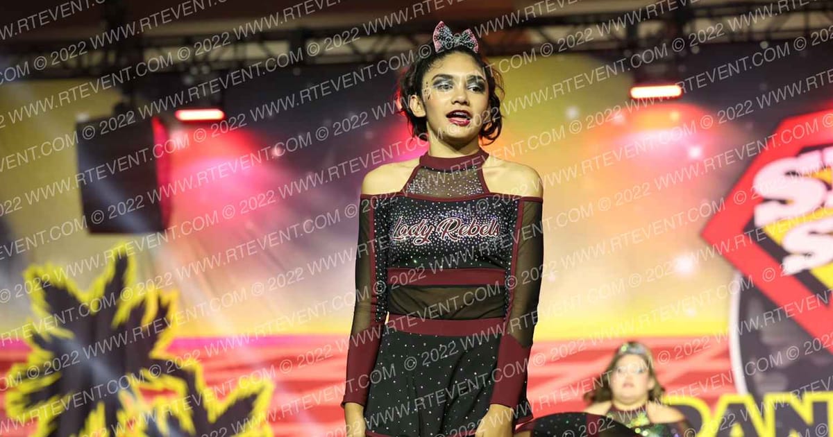Lady Rebels Cheer Ruthless · Spirit Sports Palm Springs Grand Nationals