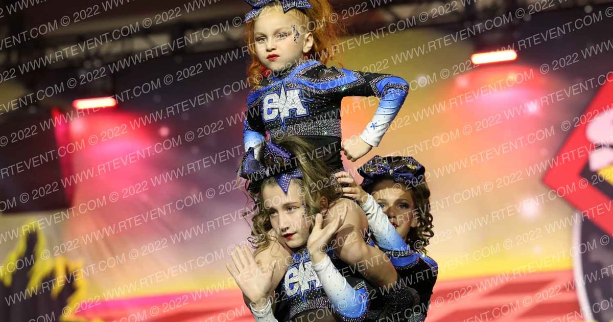The California All Stars-San Marcos Mini Navy · Spirit Sports Palm Springs Grand Nationals