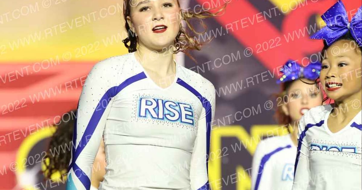 Rise Up Athletics Rain · Spirit Sports Palm Springs Grand Nationals