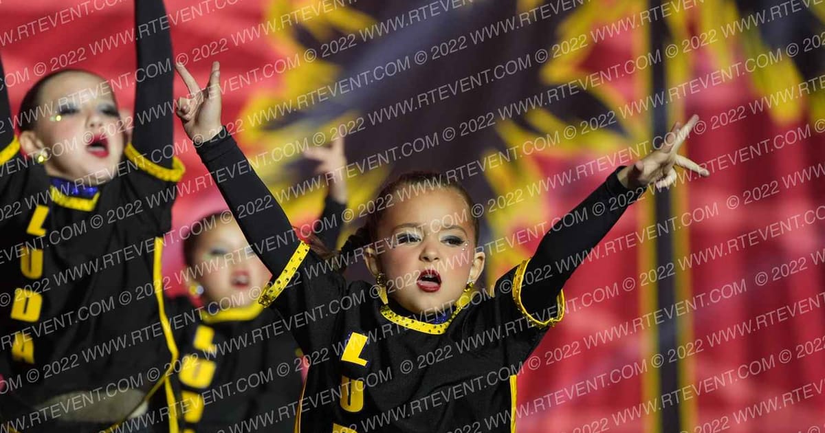 Strut Performing Arts Tiny Prep Hip Hop · Spirit Sports Palm Springs Grand Nationals