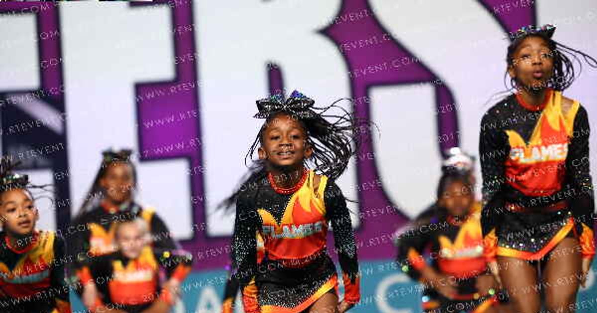 East Coast Flames Allstars 2LIT · CHEERSPORT NATIONALS HALL C2