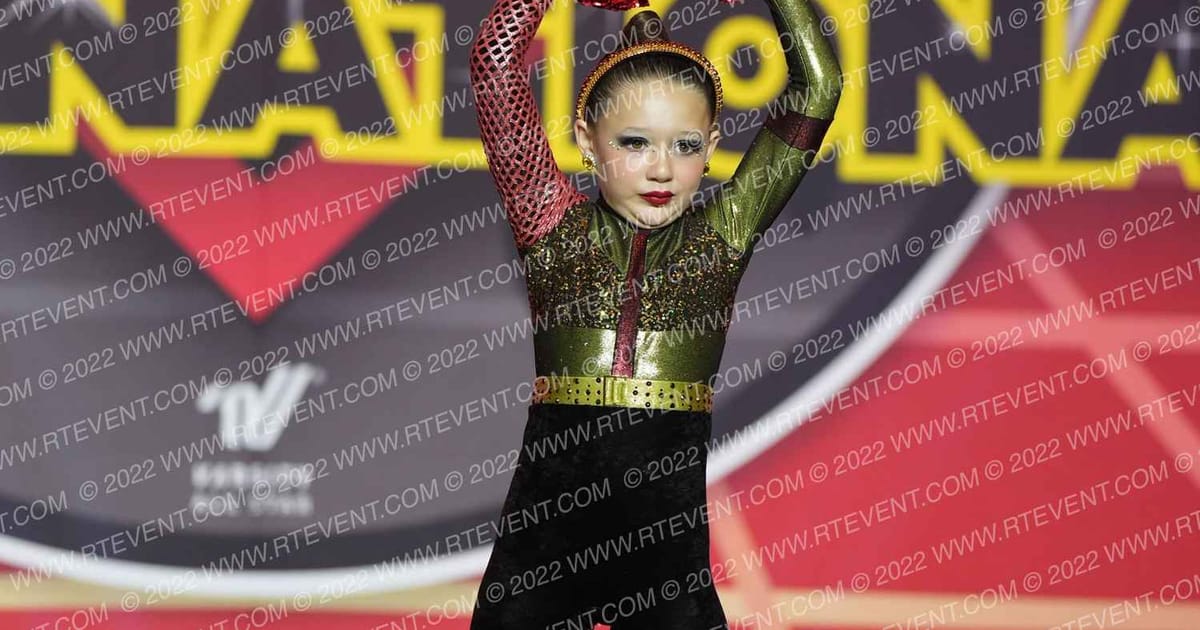 Strut Performing Arts Tiny Prep Pom · Spirit Sports Palm Springs Grand Nationals