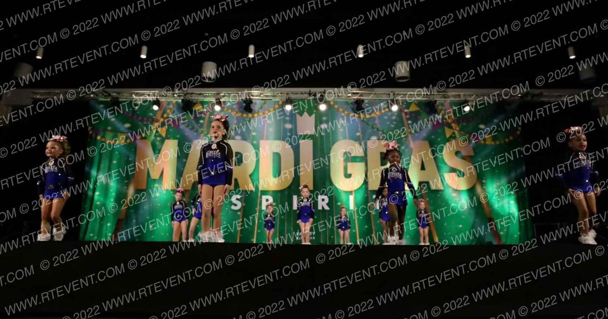 Cheer Athletics Emerald Coast Coral Kitties · Mardi Gras Biloxi Showdown DIDII