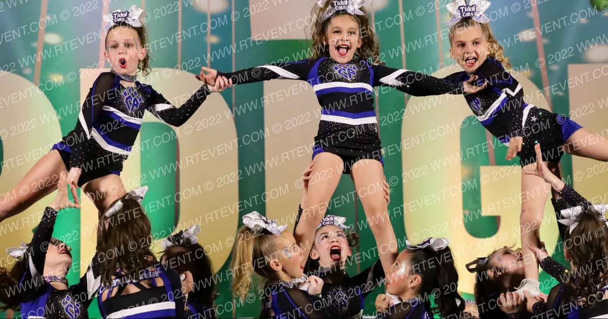 Cheer Athletics Emerald Coast BeachiCats · Mardi Gras Biloxi Showdown DIDII