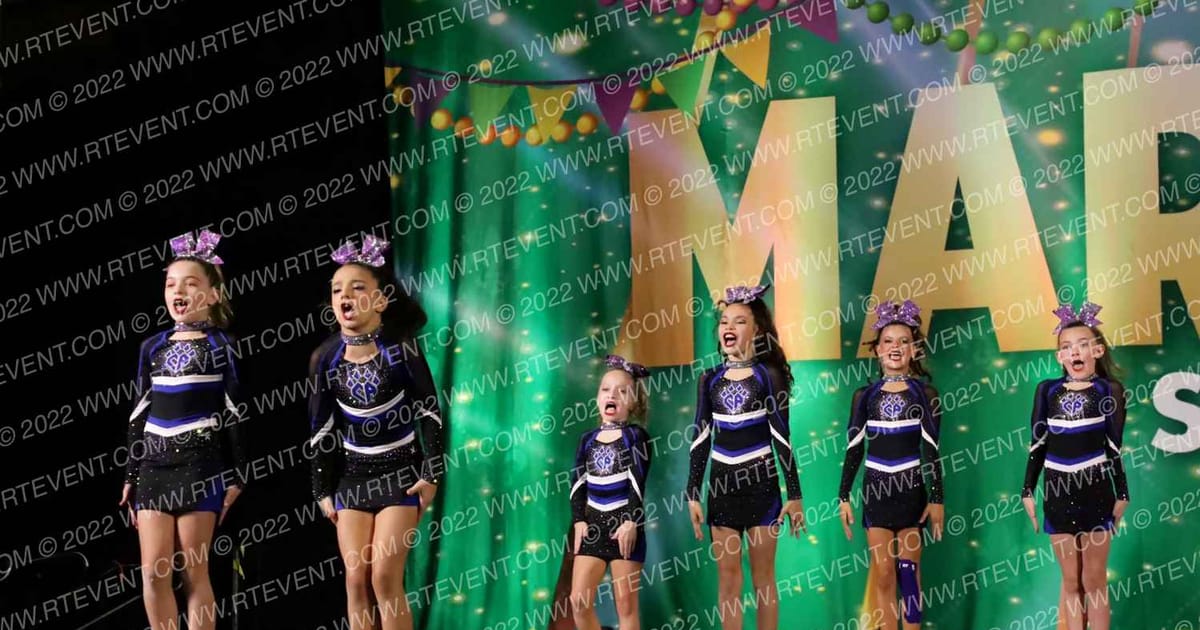 Cheer Athletics Emerald Coast Jelly Jags · Mardi Gras Biloxi Showdown DIDII