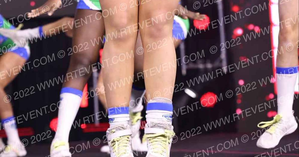 The Stingray Allstars Yellow · Jamfest Cheer Super Nationals