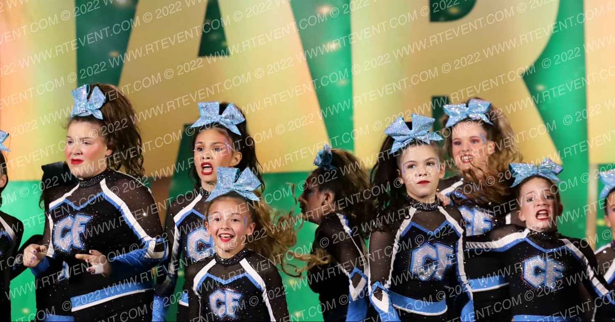 Cheer Athletics Emerald Coast Splash Cats · Mardi Gras Biloxi Showdown DIDII