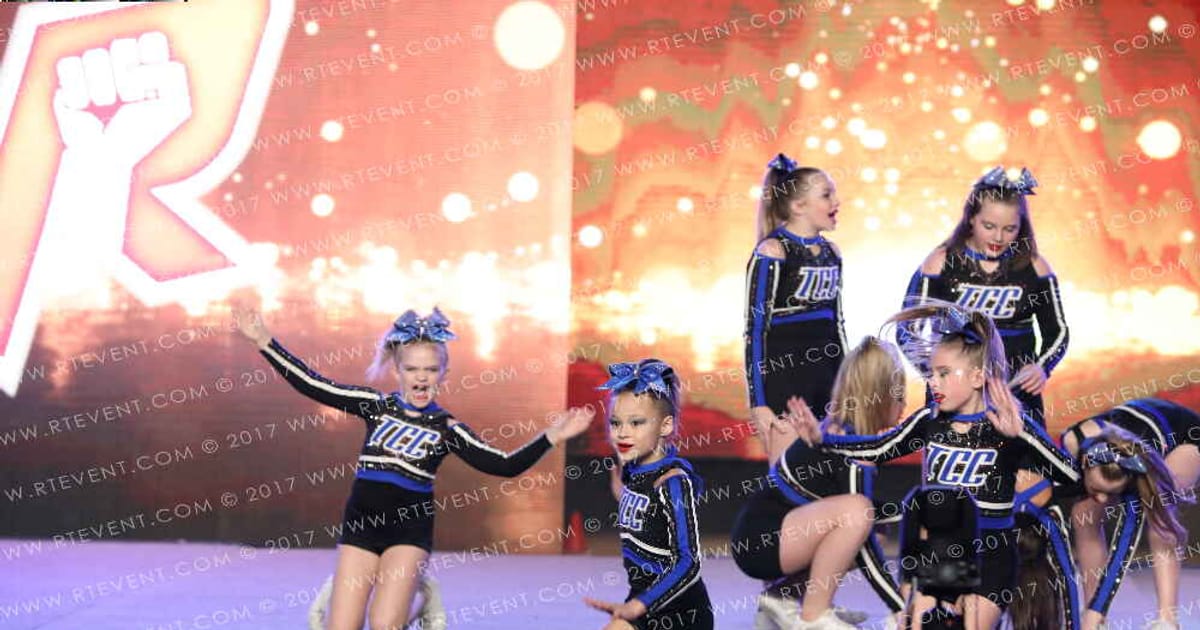 The Cheer Connection TCC Energy · Gold Rush Ft Worth