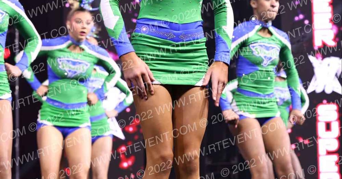 The Stingray Allstars Green · Jamfest Cheer Super Nationals