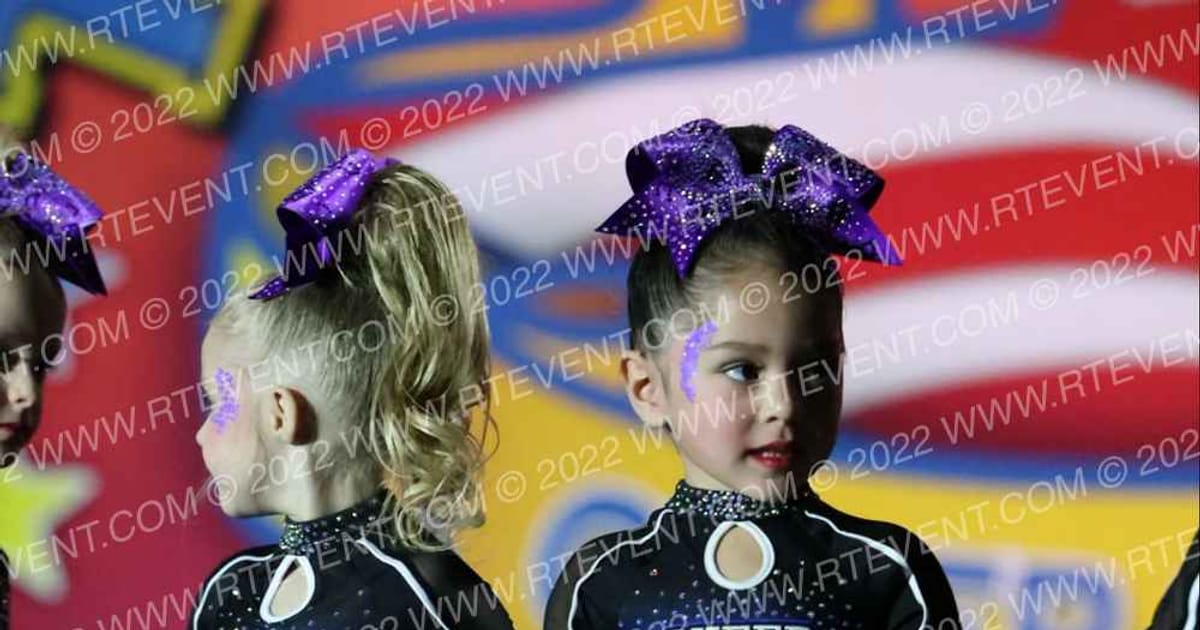 Cheer Athletics St. Louis Periwinkle Kittens · The American Gateway St Louis Nationals