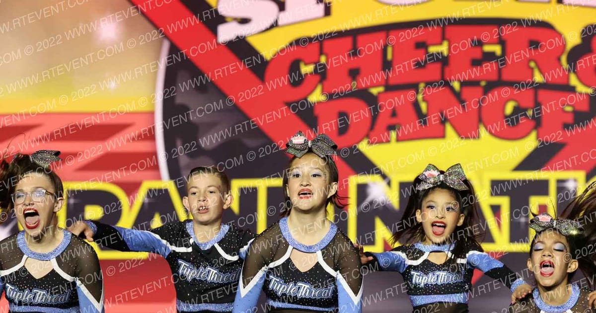 Triple Threat Cheer Royal Stars · Spirit Sports Palm Springs Grand Nationals