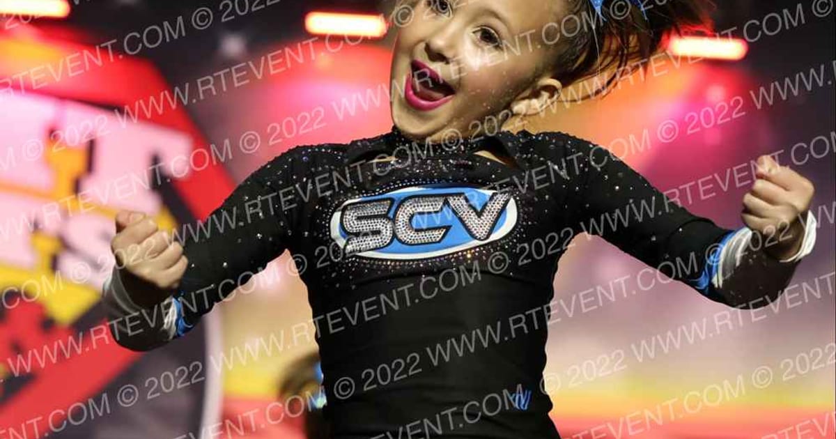 SCV All Stars Mini Blue · Spirit Sports Palm Springs Grand Nationals