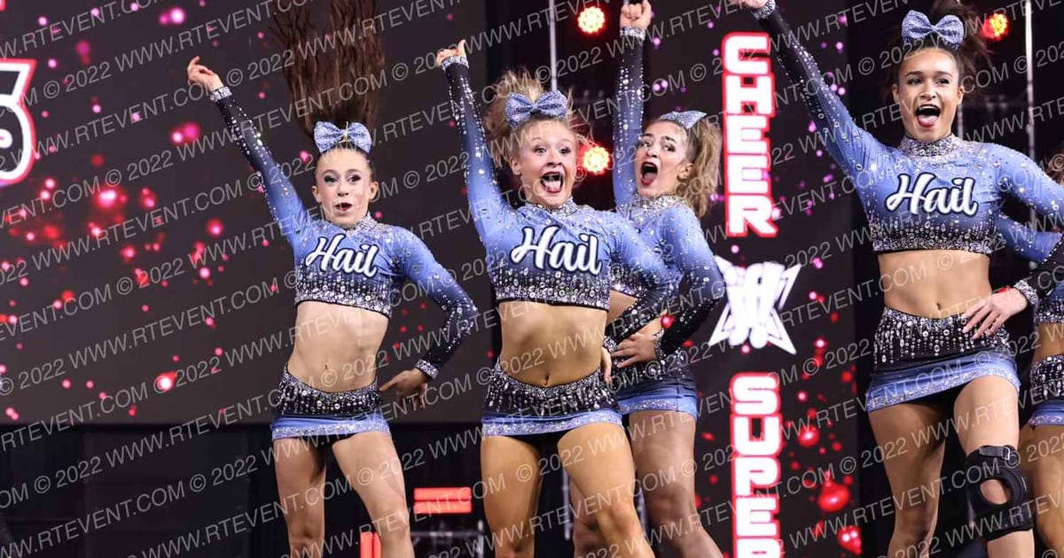 Fire & Ice Allstars Hail · Jamfest Cheer Super Nationals