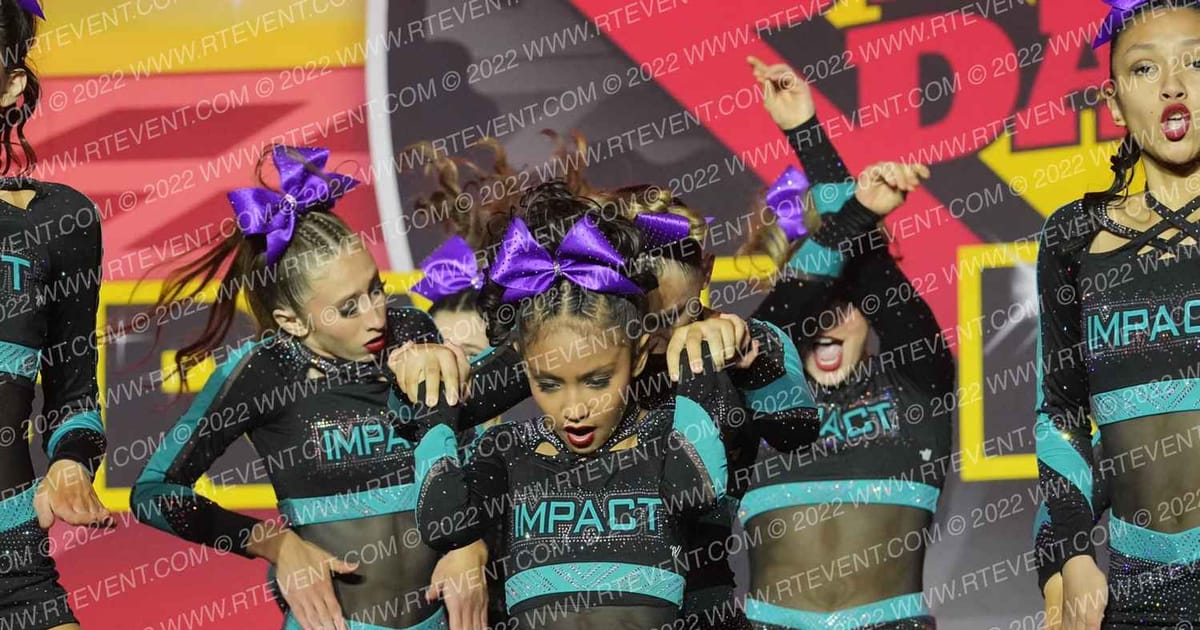 Impact Cheer & Tumbling Amethyst · Spirit Sports Palm Springs Grand Nationals