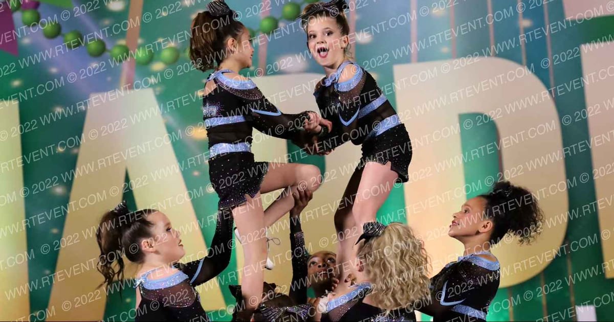 Cheer Force One Aviators · Mardi Gras Biloxi Showdown DIDII