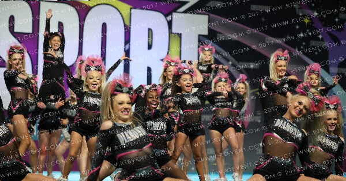 Diamonds All Stars Sassycats · CHEERSPORT NATIONALS HALL C1