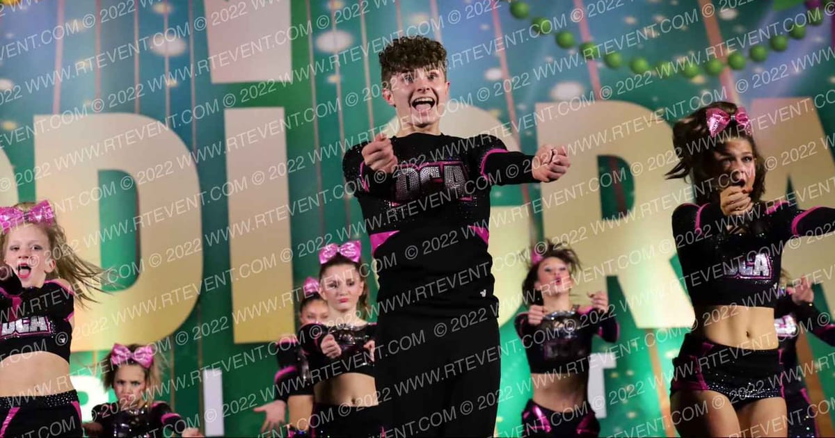 DCA Cheer and Tumbling Black Diamonds · Mardi Gras Biloxi Showdown DIDII