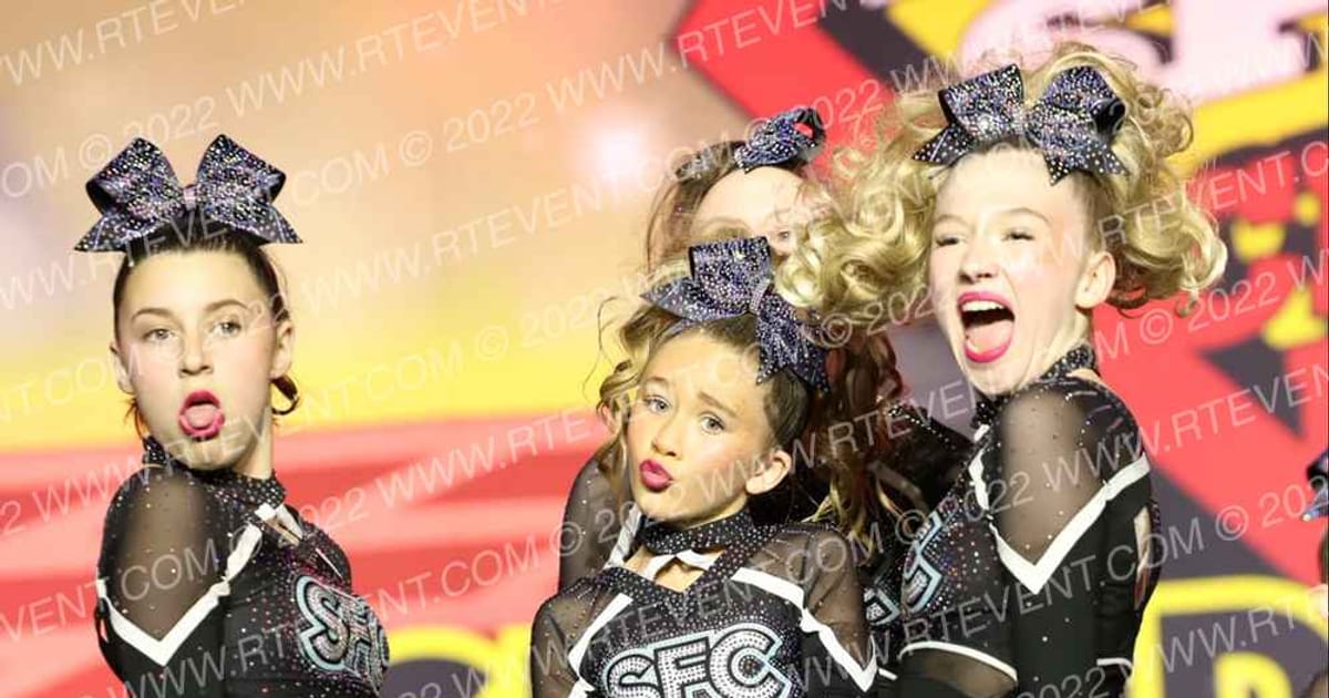 South Force Cheer Firestorm · Spirit Sports Palm Springs Grand Nationals
