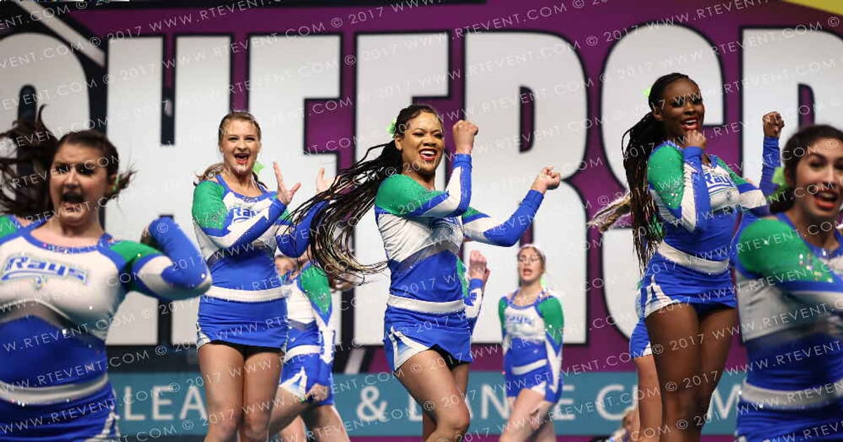 The Stingray All Stars Lime · CHEERSPORT NATIONALS HALL B4