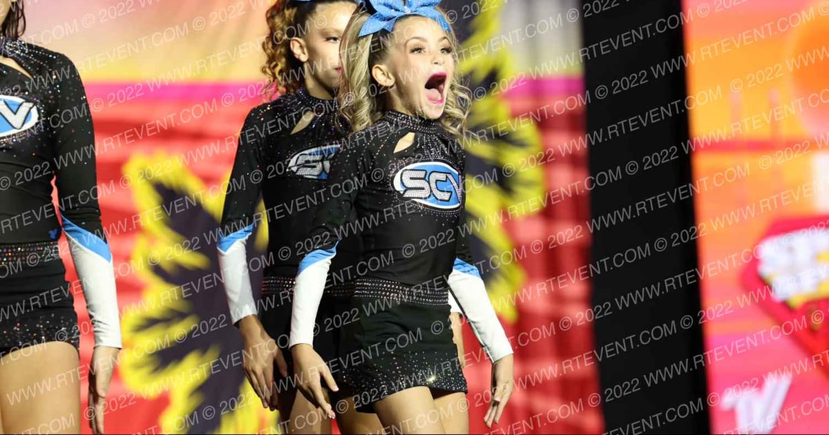 SCV All Stars Junior White · Spirit Sports Palm Springs Grand Nationals