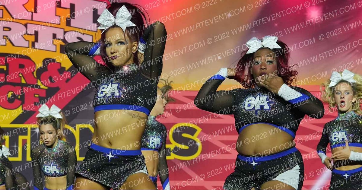 The California All Stars-San Marcos CALI COED · Spirit Sports Palm Springs Grand Nationals