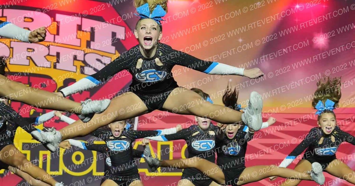 SCV All Stars Ultraviolet · Spirit Sports Palm Springs Grand Nationals