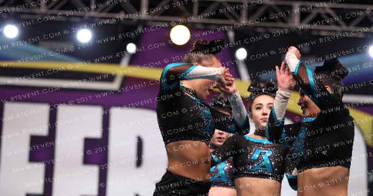Revolution Athletics Allstars BLACKOUT · CHEERSPORT NATIONALS HALL B5
