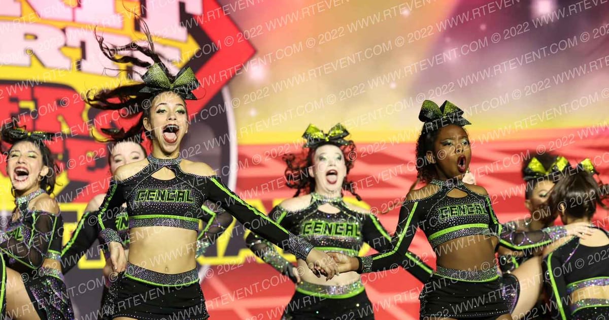 Cen-Cal Spirit Elite Ruthless · Spirit Sports Palm Springs Grand Nationals