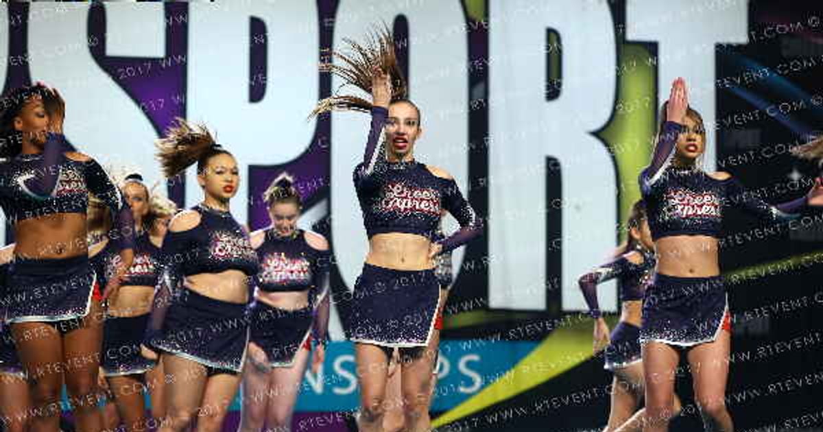 Cheer Express Allstars Lady Camo · CHEERSPORT NATIONALS HALL B3