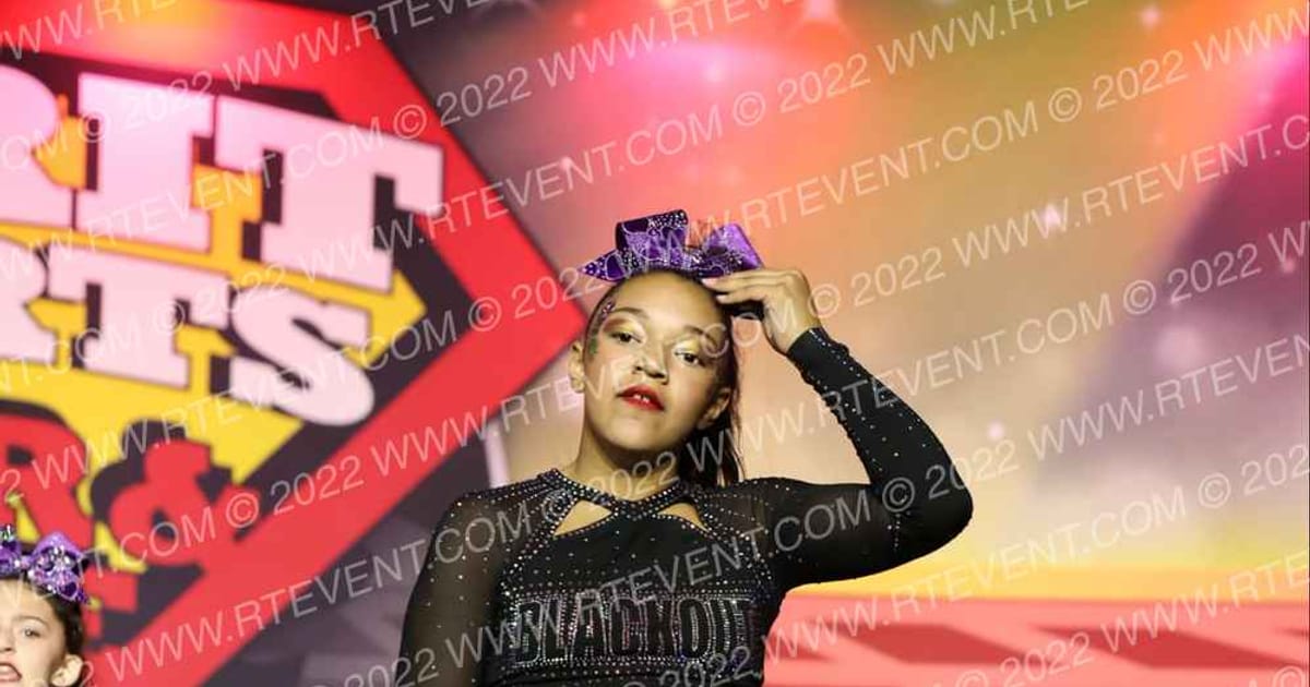 Fusion All Stars Blackout · Spirit Sports Palm Springs Grand Nationals