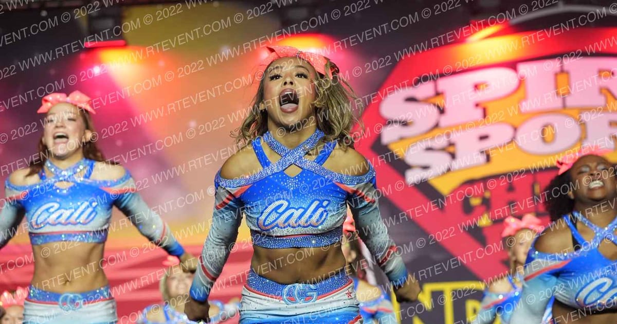 The California All Stars-San Marcos Glow · Spirit Sports Palm Springs Grand Nationals