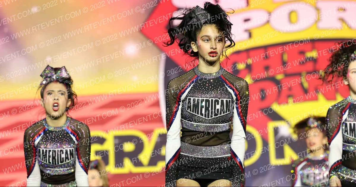 American Cheer SR WHITE · Spirit Sports Palm Springs Grand Nationals