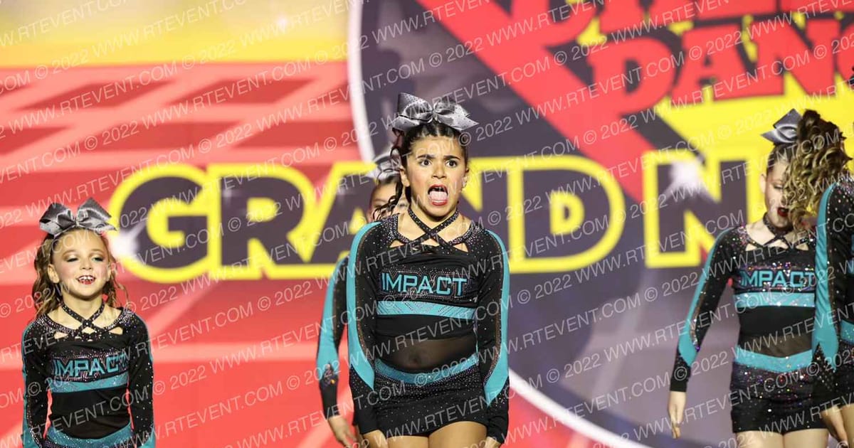 Impact Cheer & Tumbling Onyx · Spirit Sports Palm Springs Grand Nationals