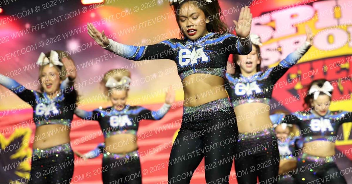 The California All Stars-San Marcos White Gold · Spirit Sports Palm Springs Grand Nationals