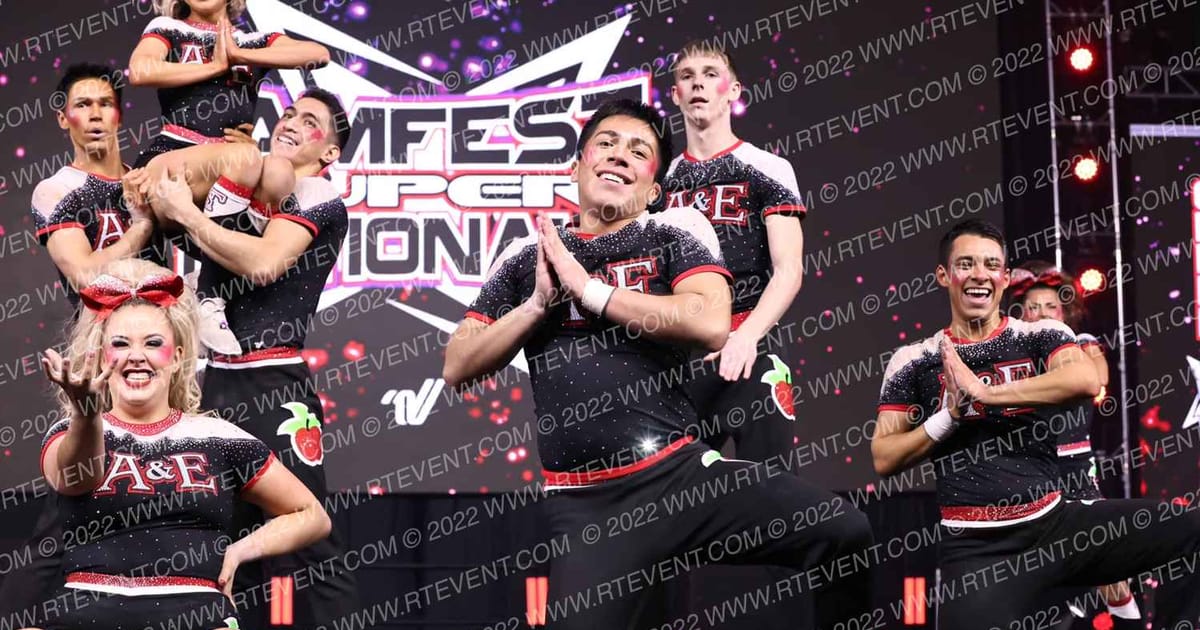 Twist & Shout Tulsa Adam & Eve · Jamfest Cheer Super Nationals