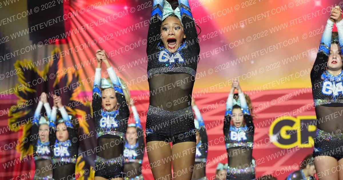 The California All Stars-San Marcos Reign · Spirit Sports Palm Springs Grand Nationals