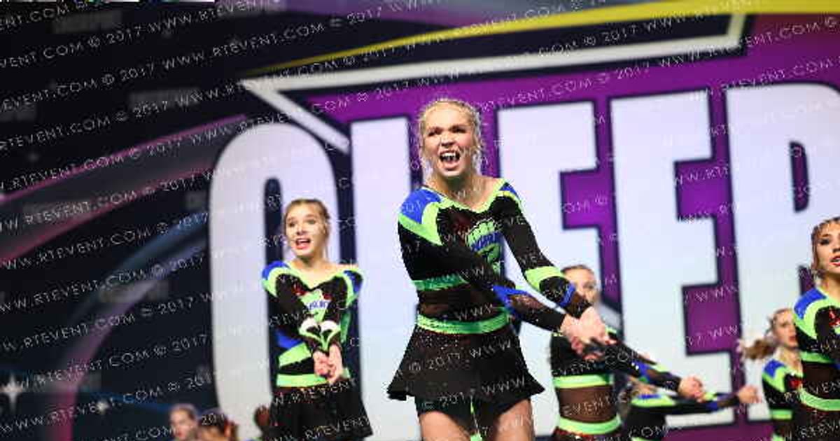 PunchFront Cheer Lady Lava · CHEERSPORT NATIONALS HALL C2