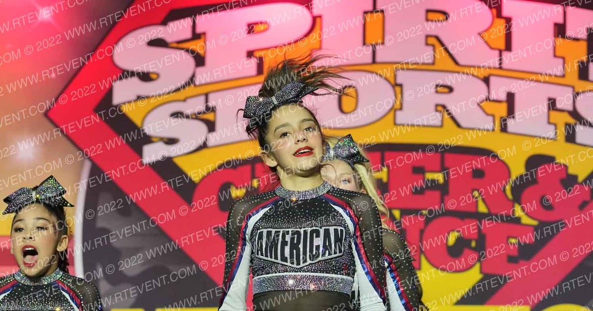 American Cheer J BLACK · Spirit Sports Palm Springs Grand Nationals