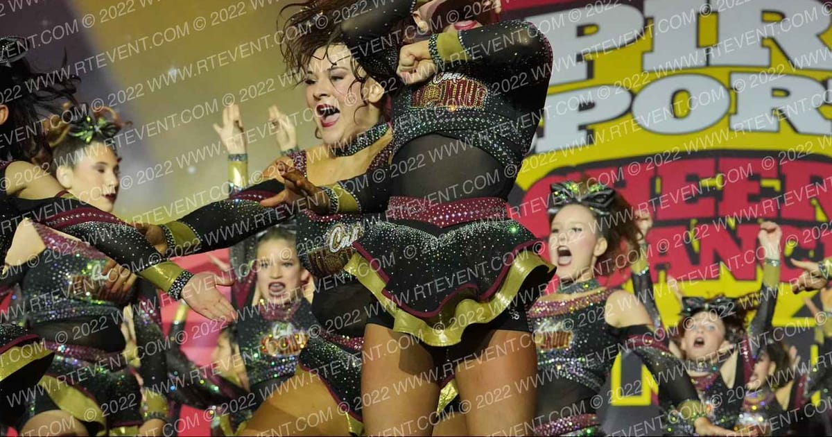 Cali Knockout Cheer FEV3R · Spirit Sports Palm Springs Grand Nationals