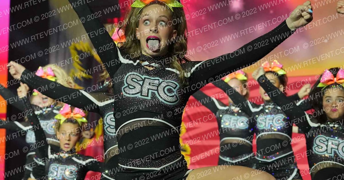 South Force Cheer Electric · Spirit Sports Palm Springs Grand Nationals