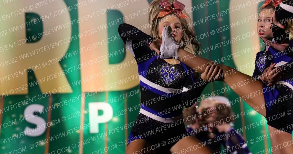 Cheer Athletics Emerald Coast Sun Sabr3s · Mardi Gras Biloxi Showdown DIDII