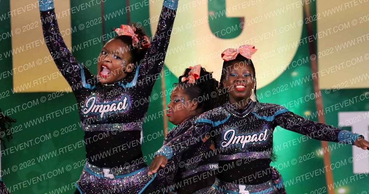 Impact Cheerleading Prophecy · Mardi Gras Biloxi Showdown DIDII