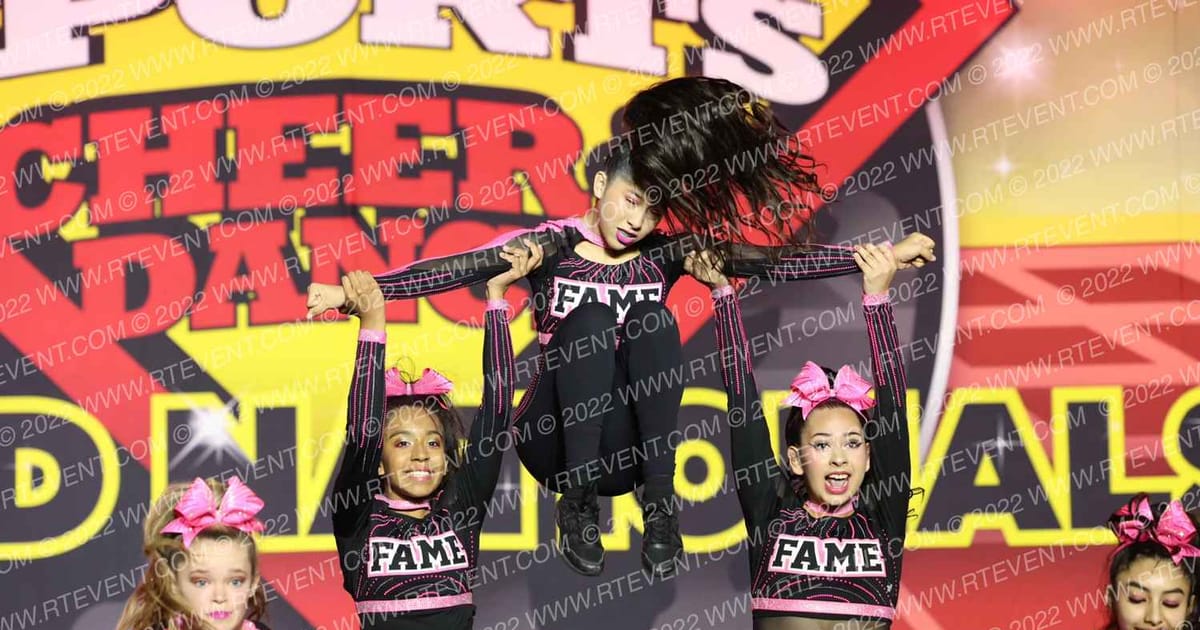 West Coast Fame Allstars OBSESSION · Spirit Sports Palm Springs Grand Nationals