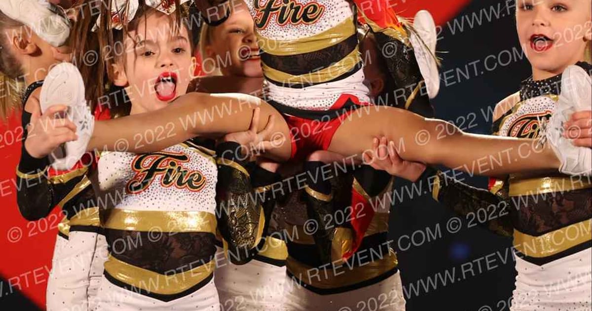 Fire Cheer Allstars RedHots · Spirit Sports Kissimmee DIDII Nationals