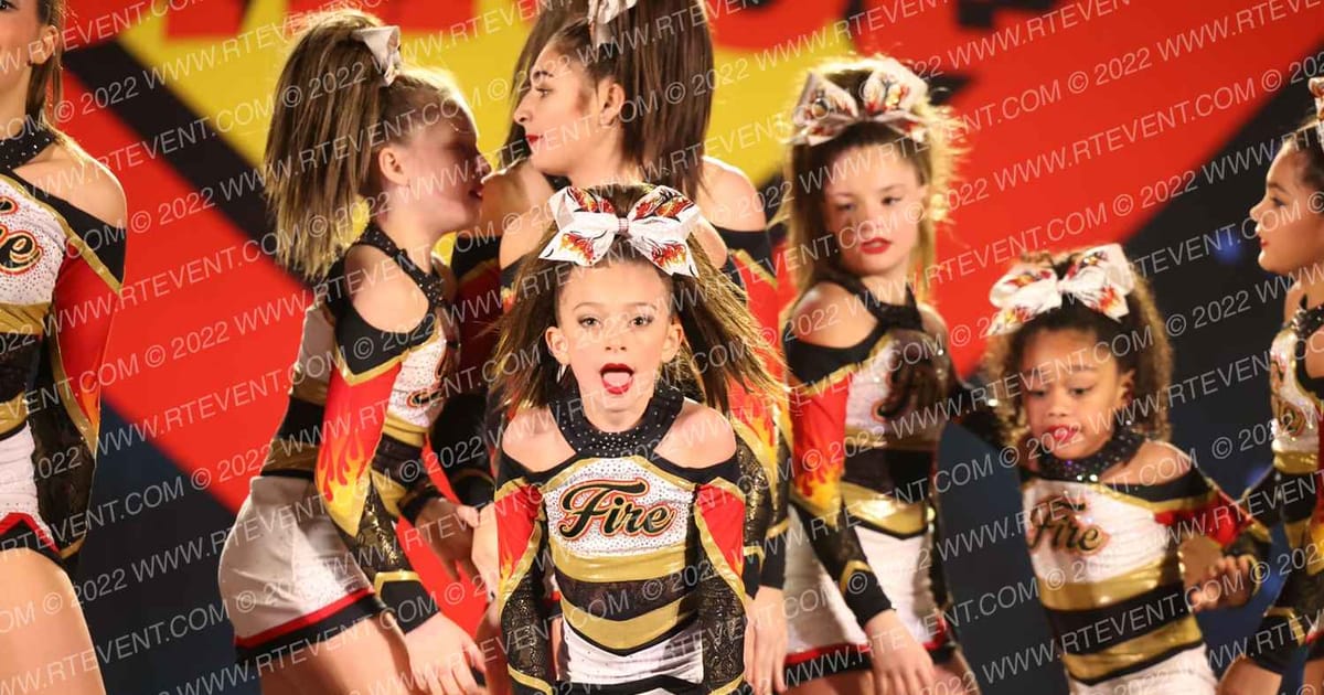Fire Cheer Allstars RAGE · Spirit Sports Kissimmee DIDII Nationals