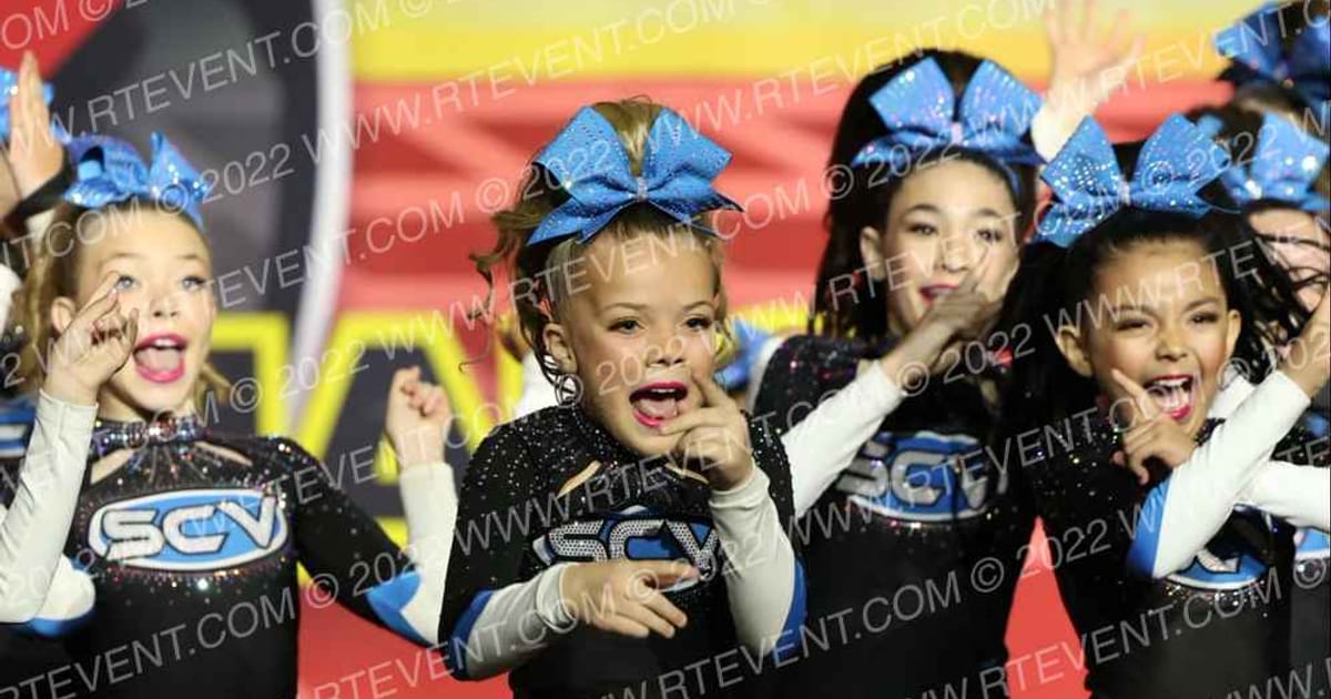 SCV All Stars Junior White · Spirit Sports Palm Springs Grand Nationals
