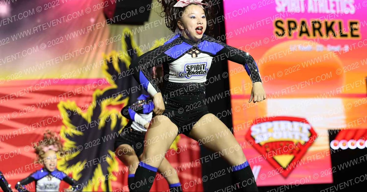 Spirit Athletics Sparkle · Spirit Sports Palm Springs Grand Nationals