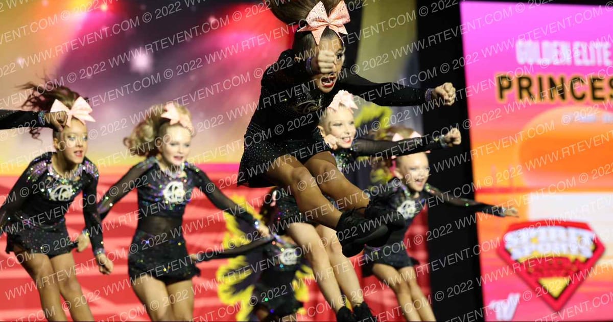 Golden Elite All Stars Princess Cut · Spirit Sports Palm Springs Grand Nationals