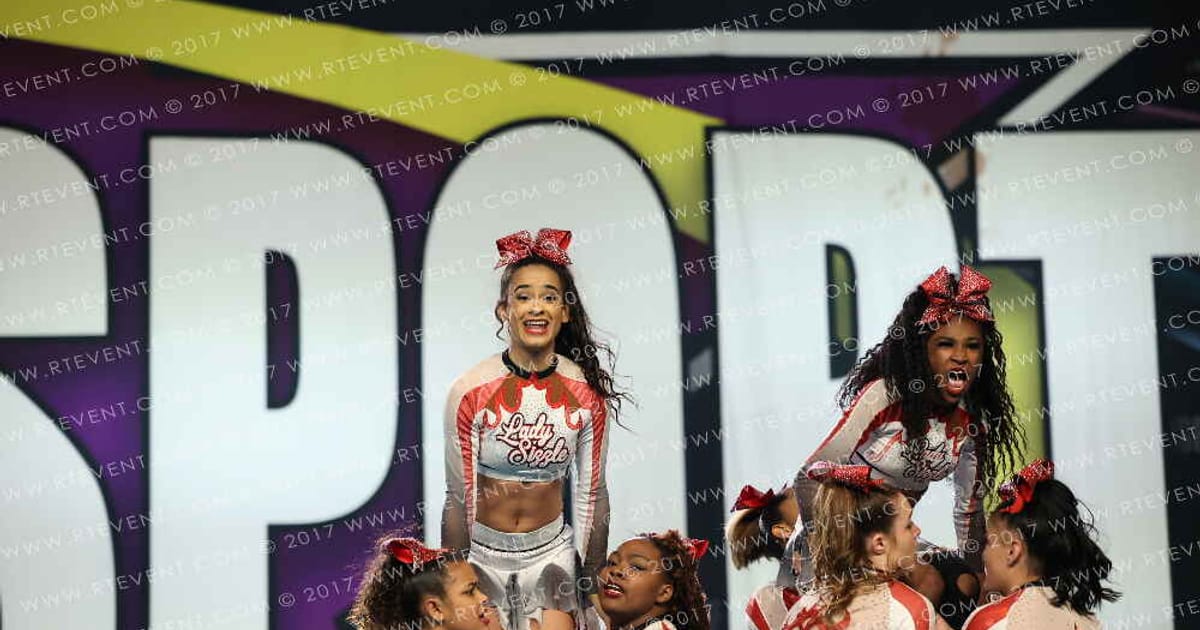 River City Allstars LADY SIZZLE · CHEERSPORT NATIONALS HALL B3